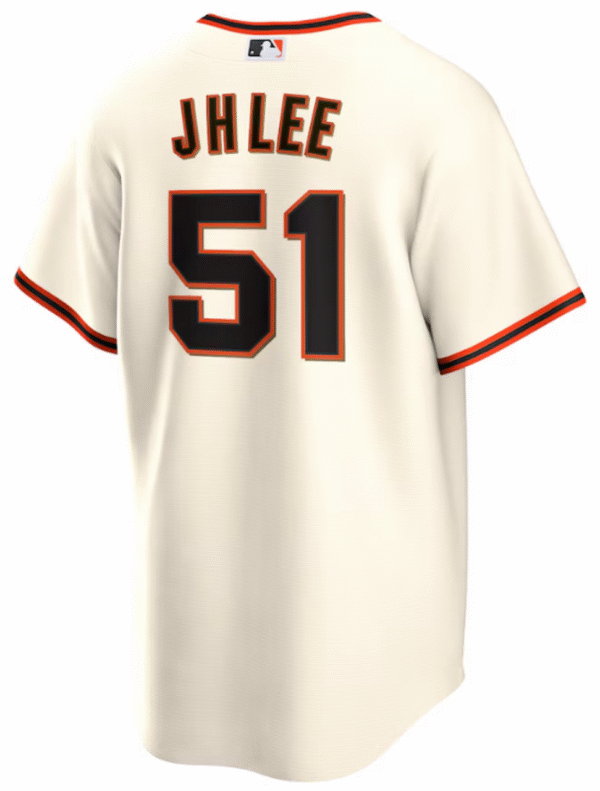 Jung-Hoo Lee Youth Jersey - SF Giants Replica Kids Home Jersey - Image 2