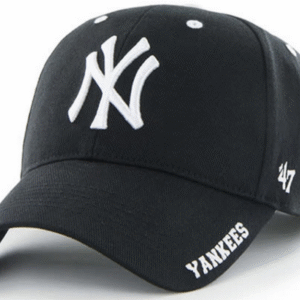 NY Yankees MVP Adjustable Cap - Black Frost