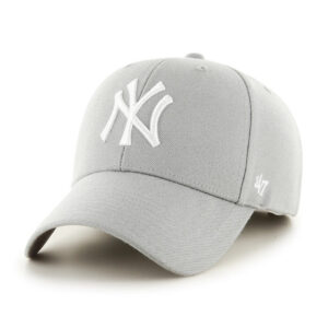 NY Yankees MVP Adjustable Cap - Gray