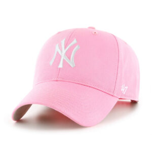 NY Yankees MVP Adjustable Cap - Petal Pink