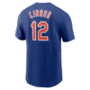 Francisco Lindor T-Shirt - Royal Blue NY Mets Adult T-Shirt