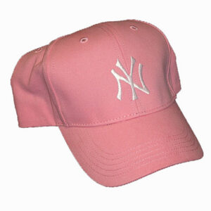 Yankees Infant Pink Adjustable Cap
