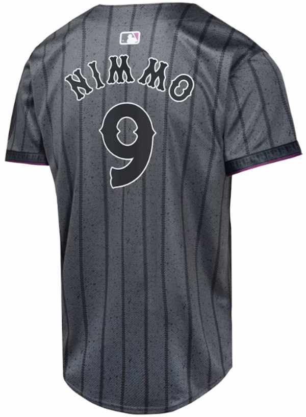 Brandon Nimmo City Connect Jersey - NY Mets 2024 Limited Adult Jersey - Image 2