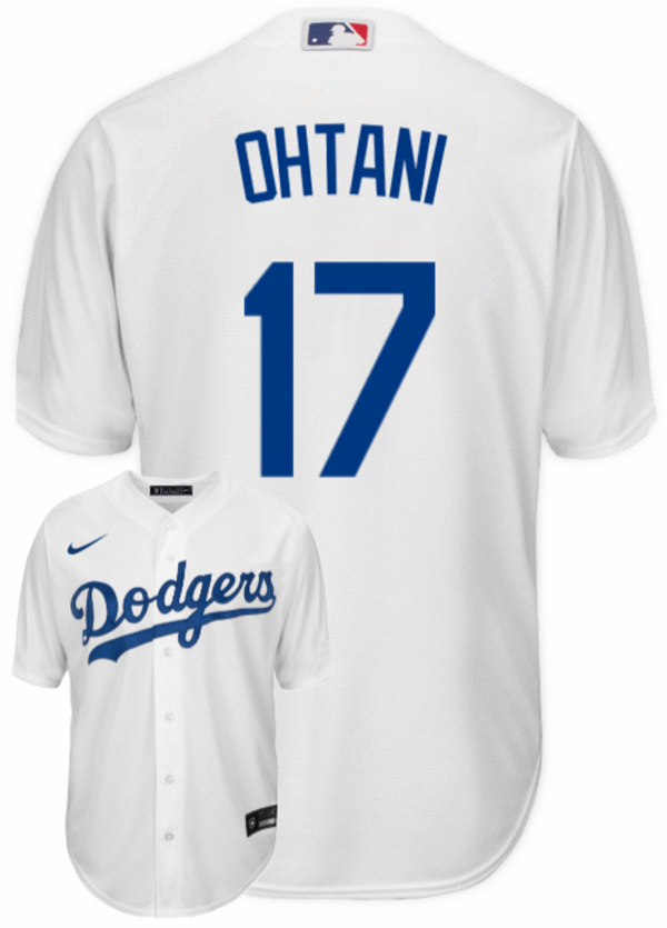 Shohei Ohtani Youth Jersey - LA Dodgers Replica Kids Home Jersey