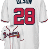 Matt Olson Youth Jersey - Atlanta Braves Replica Kids Home Jersey