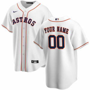 Houston Astros Replica Personalized Home Jersey