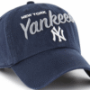 NY Yankees Clean Up Adjustable Cap - Navy Phoebe Ladies Dad Hat