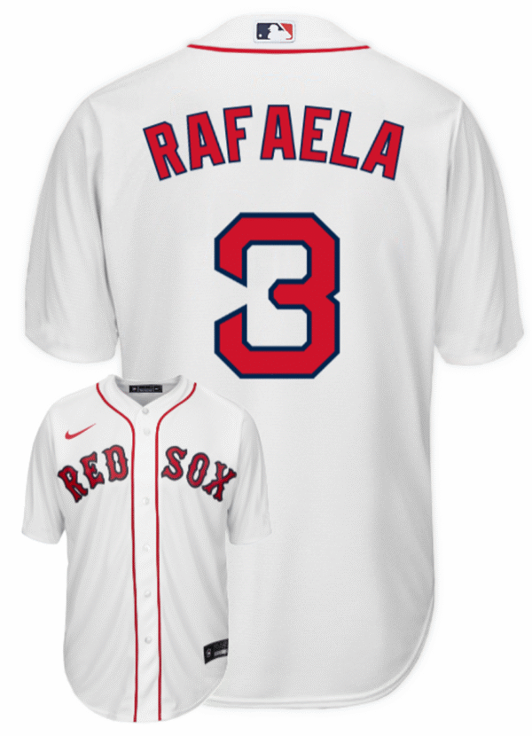 Ceddanne Rafaela Youth Jersey - Boston Red Sox Replica Kids Home Jersey