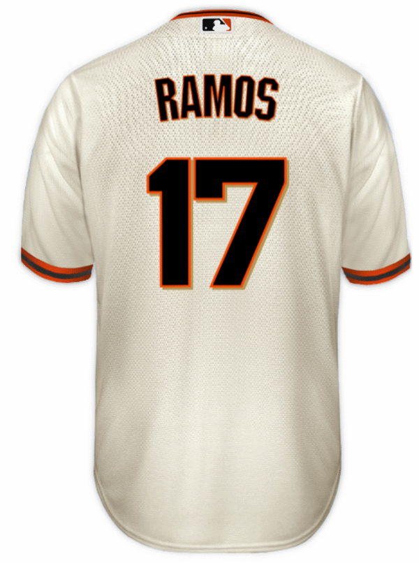 Heliot Ramos Youth Jersey - San Francisco Giants Replica Kids Home Jersey - Image 2
