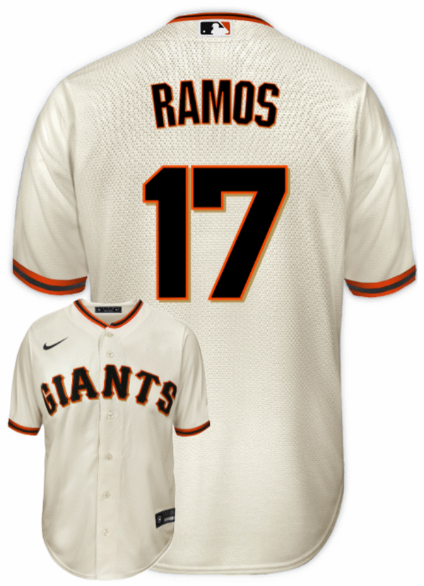Heliot Ramos Jersey - San Francisco Giants Replica Adult Home Jersey