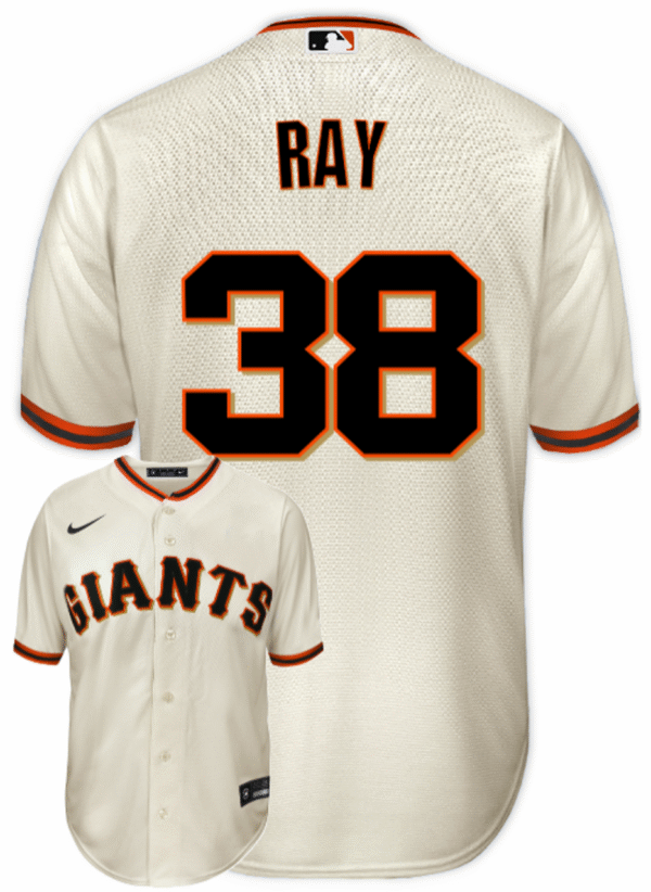 Robbie Ray Youth Jersey - San Francisco Giants Replica Kids Home Jersey