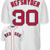 Rob Refsnyder Jersey - Boston Red Sox Replica Adult Home Jersey