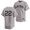 Ben Rice No Name Road Jersey - NY Yankees Number Only Limited Adult Road Jersey