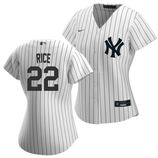 Ben Rice Ladies Jersey - NY Yankees Replica Womens Home Jersey