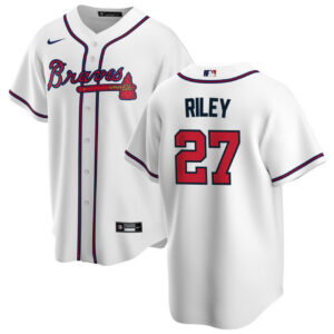 Austin Riley Youth Jersey - Atlanta Braves Replica Kids Home Jersey