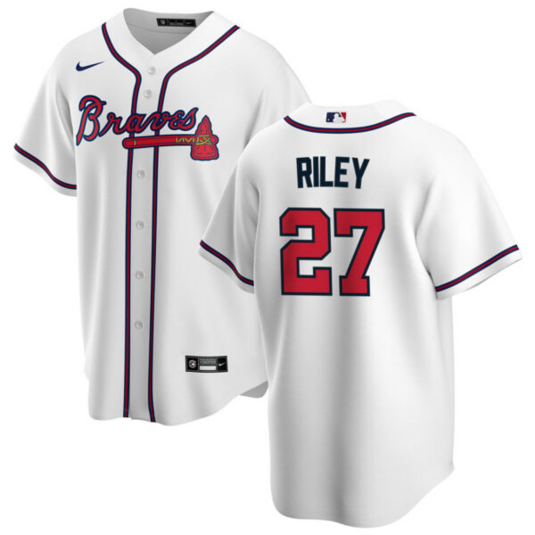 Austin Riley Youth Jersey - Atlanta Braves Replica Kids Home Jersey