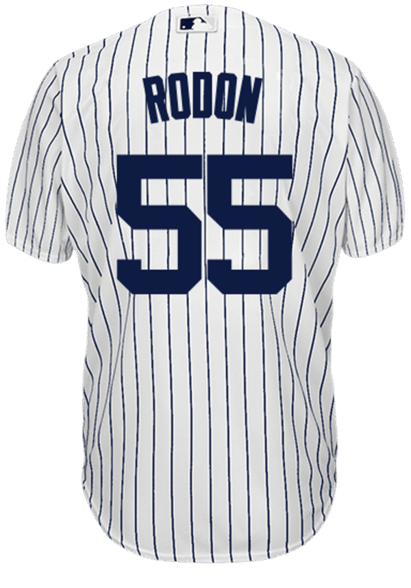 Carlos Rodon Jersey - NY Yankees Replica Adult Home Jersey - Image 2