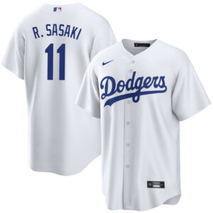 Roki Sasaki Jersey - LA Dodgers Replica Adult Home Jersey
