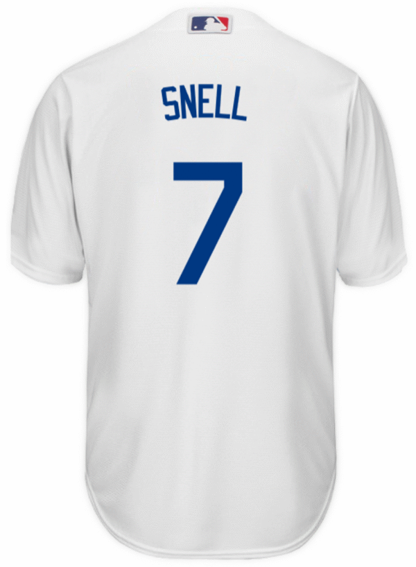 Blake Snell Jersey - LA Dodgers Replica Adult Home Jersey - Image 2