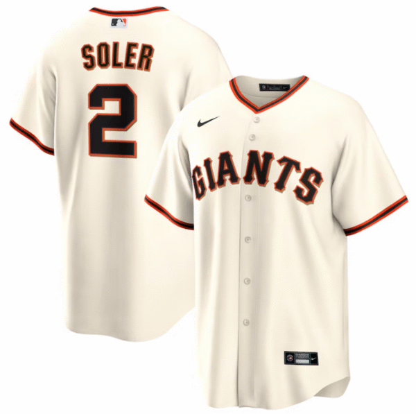 Jorge Soler Jersey - San Francisco Giants Replica Adult Home Jersey