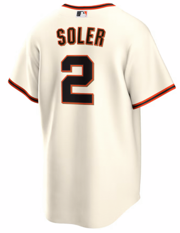 Jorge Soler Youth Jersey - SF Giants Replica Kids Home Jersey - Image 2