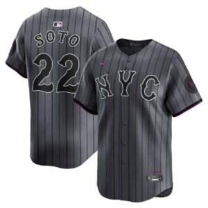 Juan Soto Youth City Connect Jersey - NY Mets 2024 Limited Kids Jersey