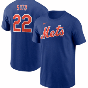 Juan Soto T-Shirt - Blue NY Mets Adult Fuse T-Shirt
