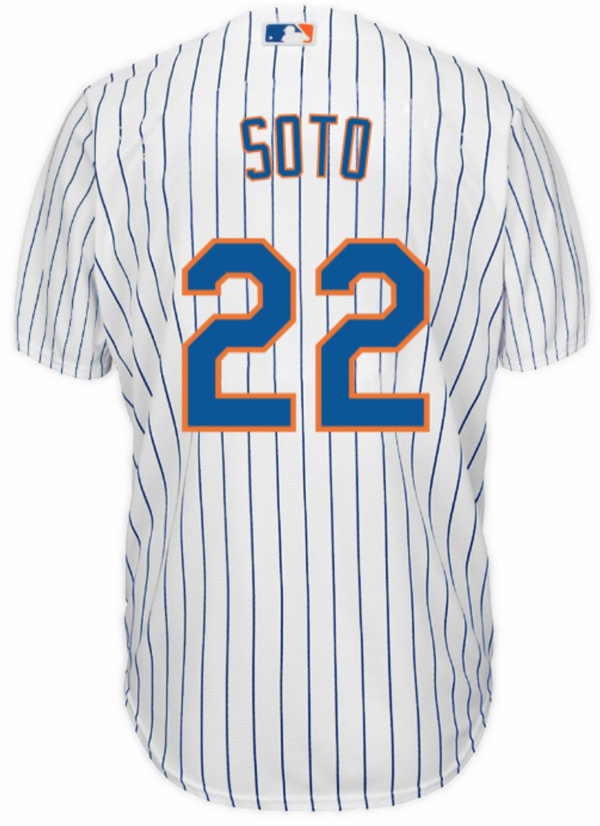 Juan Soto Youth Jersey - NY Mets Replica Kids Home Jersey - Image 2