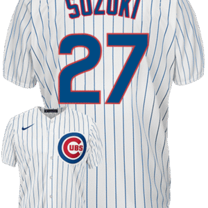Seiya Suzuki Youth Jersey - Chicago Cubs Replica Kids Home Jersey