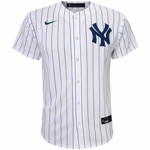 NY Yankees Replica Personalized Youth Home Jersey - Image 3