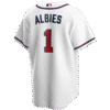 Ozzie Albies Jersey - Atlanta Braves Replica Adult Home Jersey