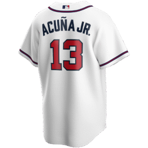 Ronald Acuna Jr. Jersey - Atlanta Braves Replica Adult Home Jersey