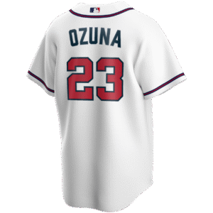 Marcell Ozuna Jersey - Atlanta Braves Replica Adult Home Jersey