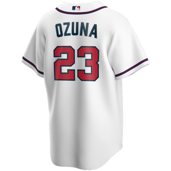 Marcell Ozuna Jersey - Atlanta Braves Replica Adult Home Jersey