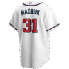 Greg Maddux Youth Jersey - Atlanta Braves Replica Kids Home Jersey