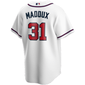 Greg Maddux Youth Jersey - Atlanta Braves Replica Kids Home Jersey