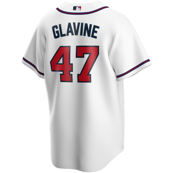 Tom Glavine Jersey - Atlanta Braves Replica Adult Home Jersey