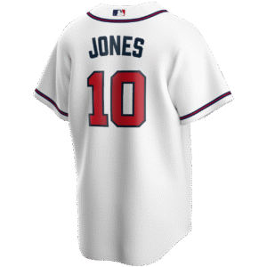 Chipper Jones Jersey - Atlanta Braves Replica Adult Home Jersey