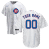 Chicago Cubs Replica Personalized Home Jersey