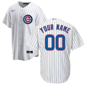 Chicago Cubs Replica Personalized Home Jersey