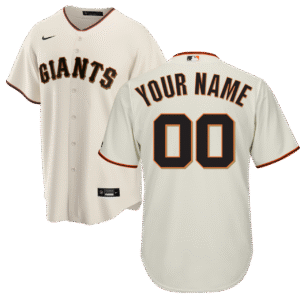 San Francisco Giants Replica Personalized Home Jersey