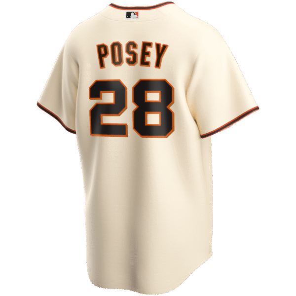 Buster Posey Youth Jersey -  SF Giants Replica Kids Home Jersey