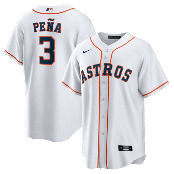 Jeremy Pena Youth Jersey - Houston Astros Replica Kids Home Jersey - Image 2