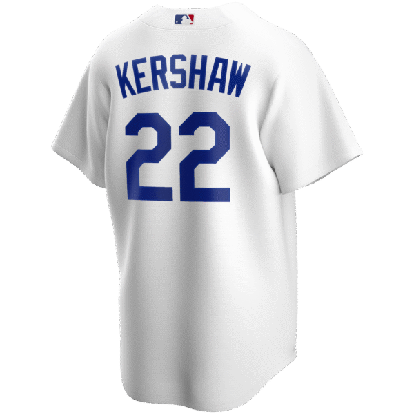 Clayton Kershaw LA Dodgers Replica Adult Home Jersey - Image 2
