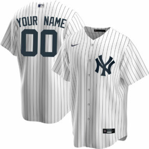 NY Yankees Replica Personalized Home Jersey
