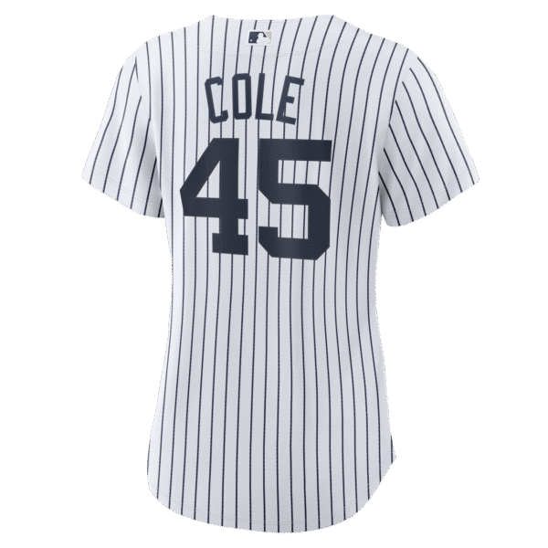 Gerrit Cole Ladies Jersey - NY Yankees Replica Womens Home Jersey - Image 2