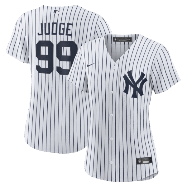 Aaron Judge Ladies Jersey - NY Yankees Replica Womens Home Jersey - Image 4