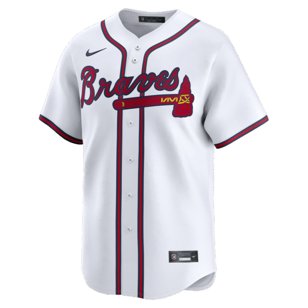 Hank Aaron Jersey - Atlanta Braves Replica Adult Home Jersey - Image 2