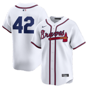 Jackie Robinson Day 42 Jersey - Atlanta Braves Replica Adult Home Jersey