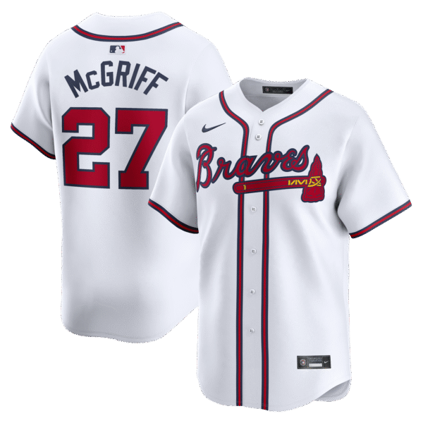 Fred McGriff Jersey - Atlanta Braves Replica Adult Home Jersey